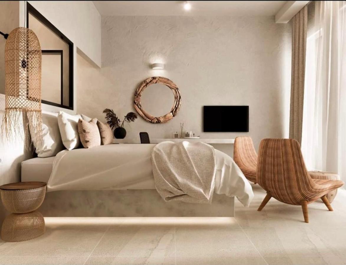 Delfini Beach Hotel & Suites Архангелос Экстерьер фото