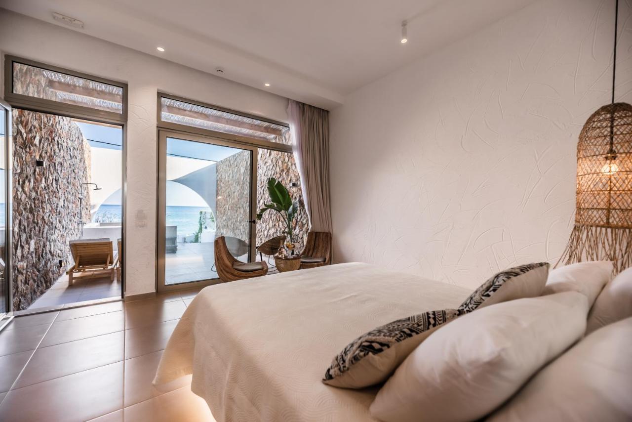 Delfini Beach Hotel & Suites Архангелос Экстерьер фото