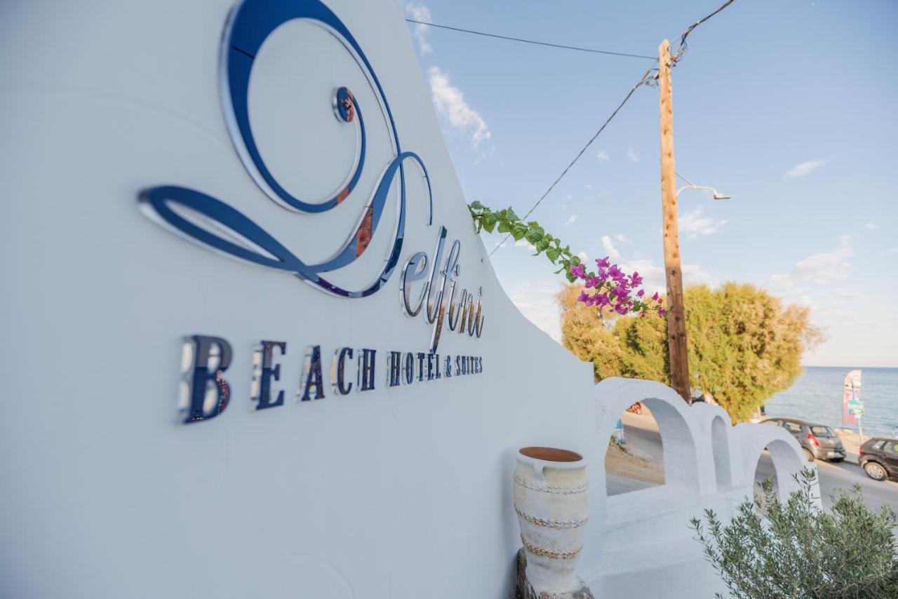 Delfini Beach Hotel & Suites Архангелос Экстерьер фото