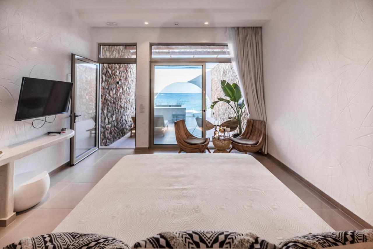 Delfini Beach Hotel & Suites Архангелос Экстерьер фото