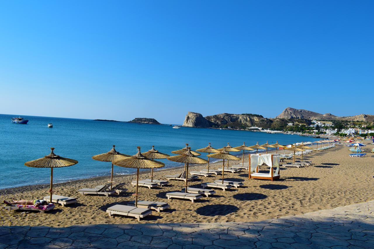 Delfini Beach Hotel & Suites Архангелос Экстерьер фото
